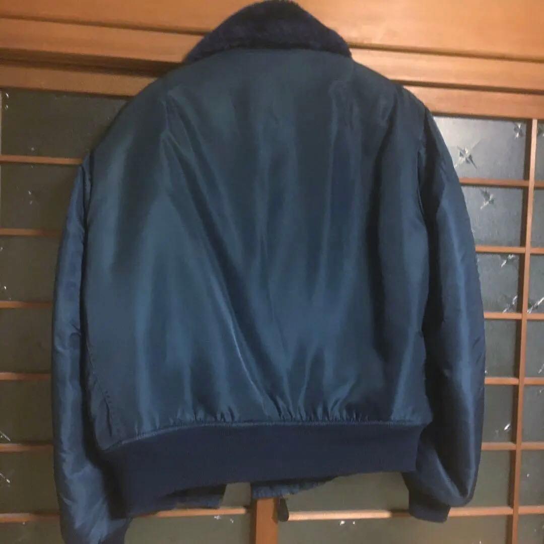 silver stone Bー15C ネイビー　モンローフライトジャケット