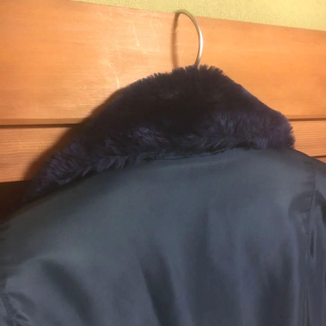 silver stone Bー15C ネイビー　モンローフライトジャケット