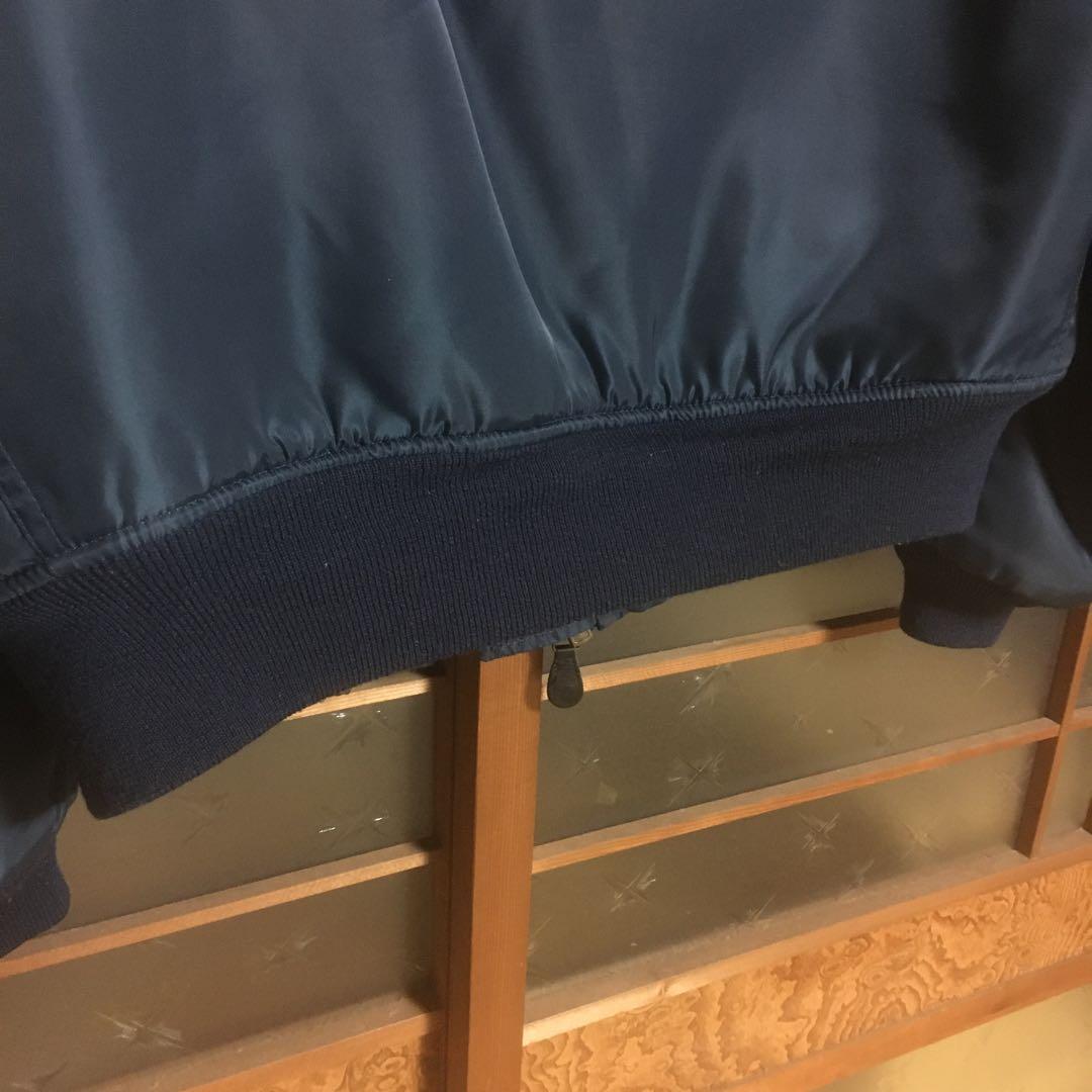 silver stone Bー15C ネイビー　モンローフライトジャケット