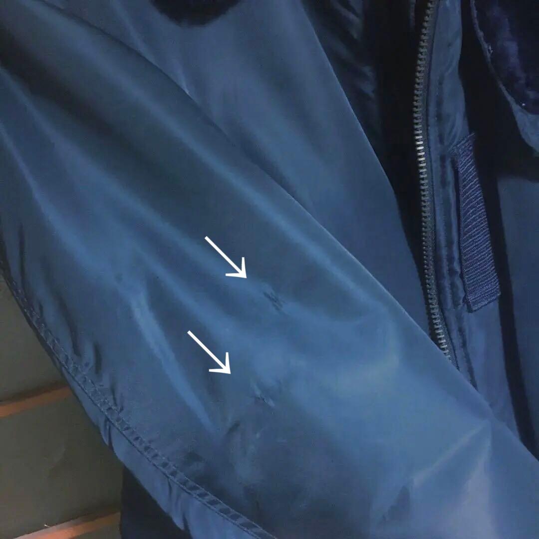 silver stone Bー15C ネイビー　モンローフライトジャケット