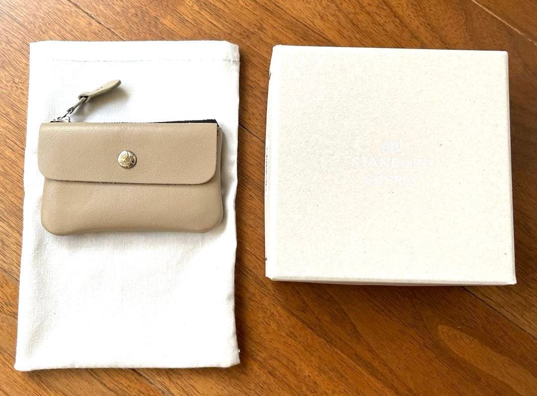 新品　STANDARD SUPPLY キーケース PAL ライトべージュ