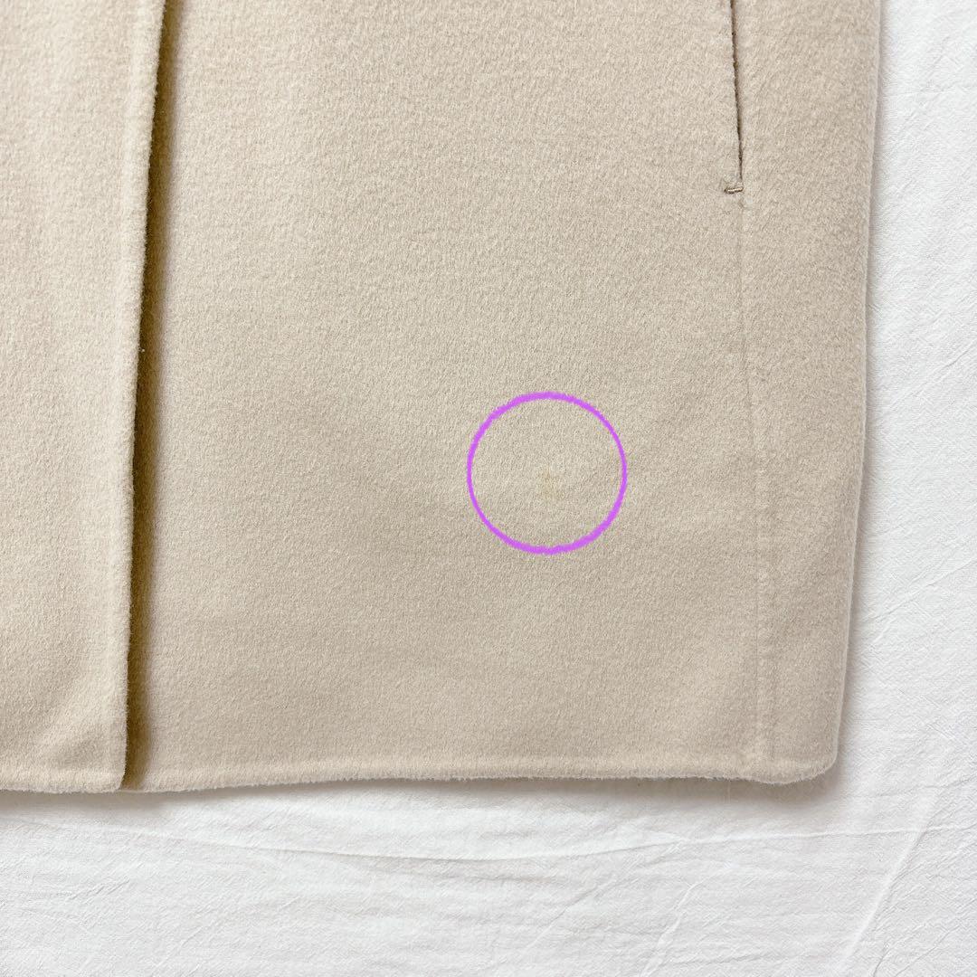 イエナ◆ジレ ベスト ベージュ ウール100％ Vネック レイヤード 大人女子