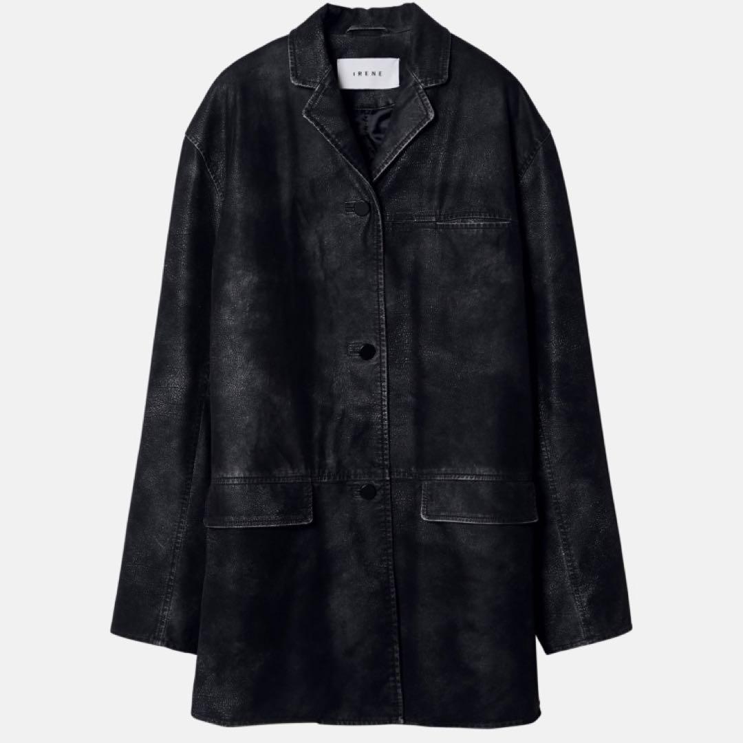 アイレネ　広瀬すずさん着用　24A/W今季完売ヴィンテージレザーコート