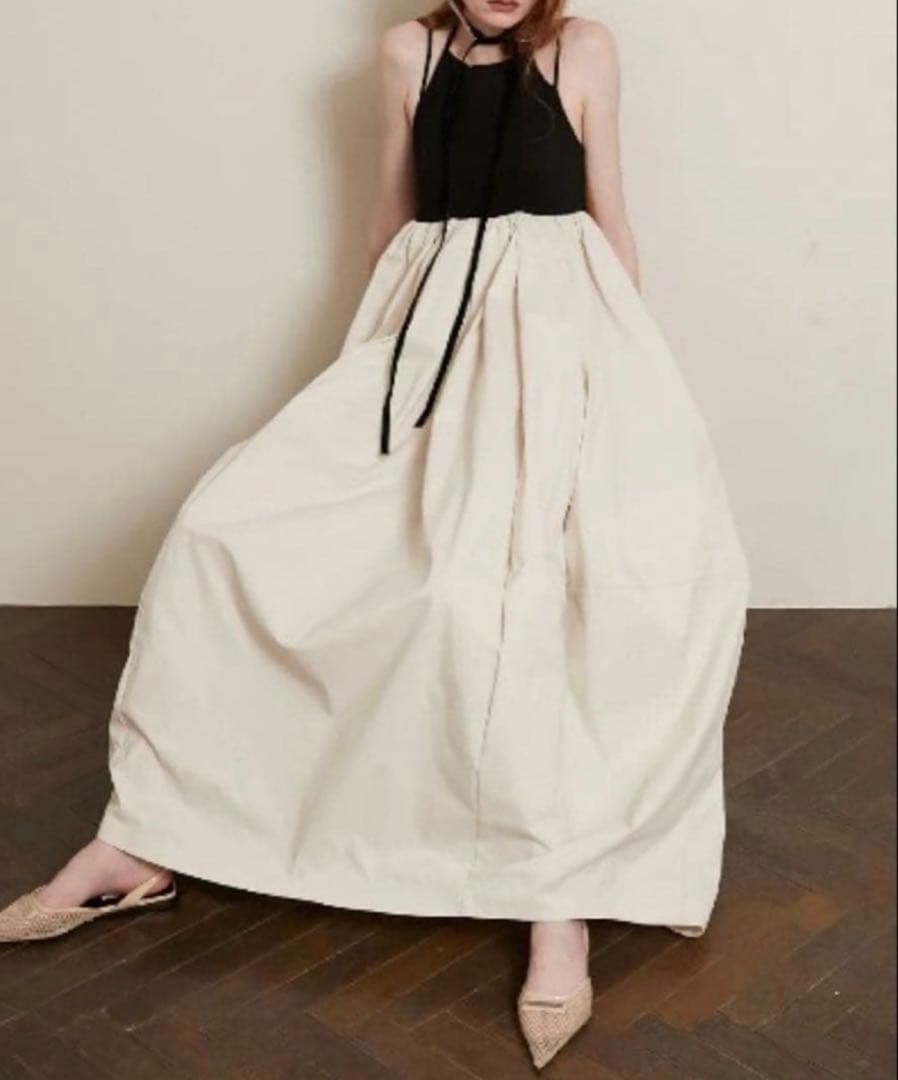 美品PRANK PROJECT　Cup in Cami Dress　Sアイボリー