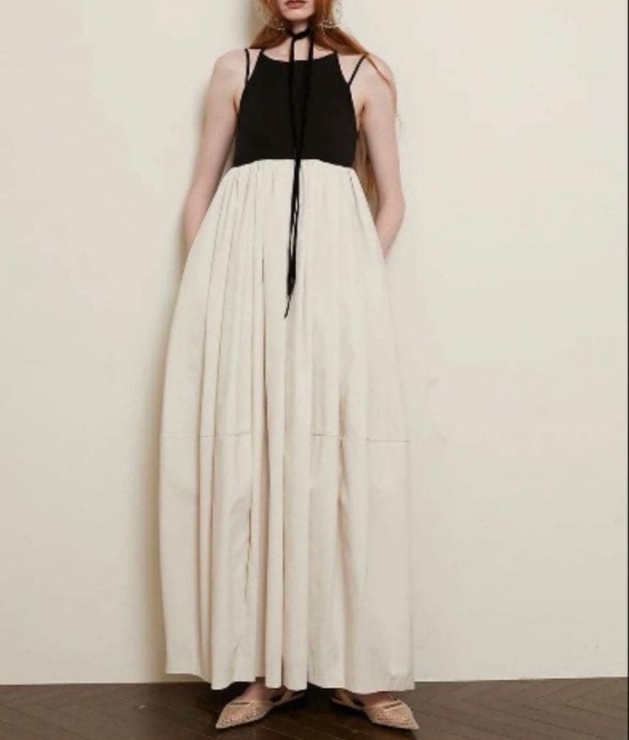 美品PRANK PROJECT　Cup in Cami Dress　Sアイボリー