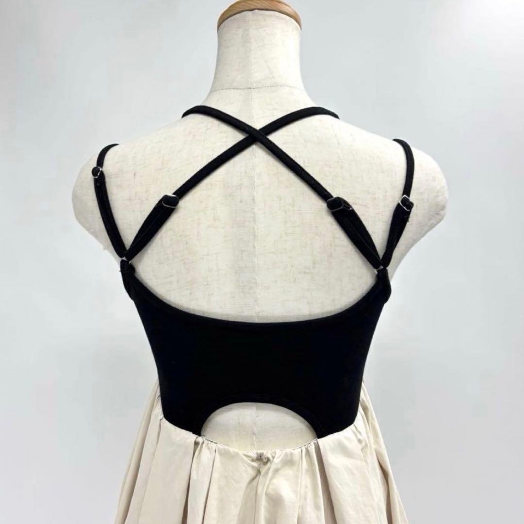 美品PRANK PROJECT　Cup in Cami Dress　Sアイボリー