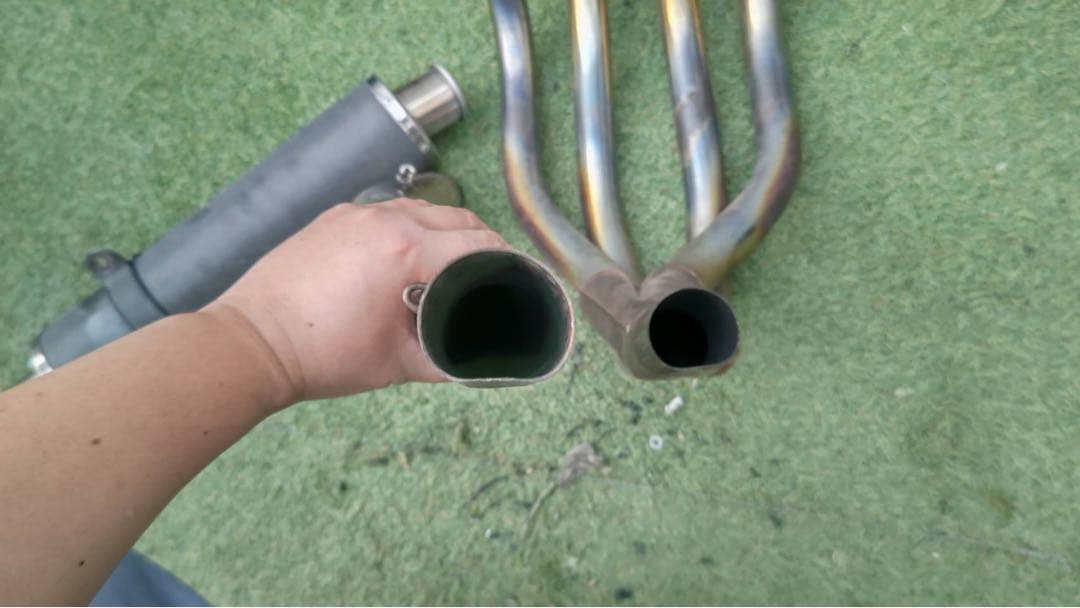 カワサキ　zzr1100用　ノジマ　ファサームマフラー