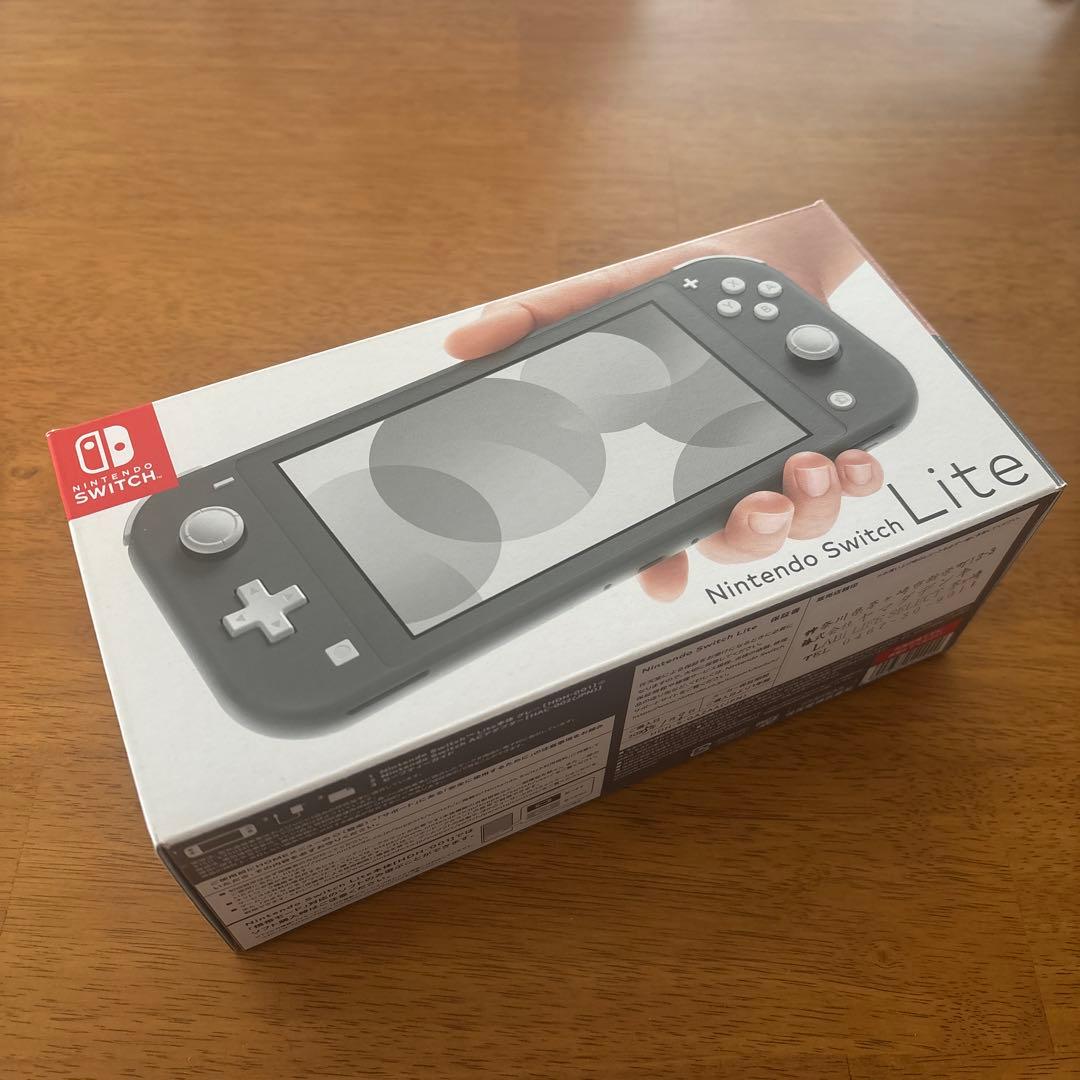 Nintendo Switch Lite カーボン調