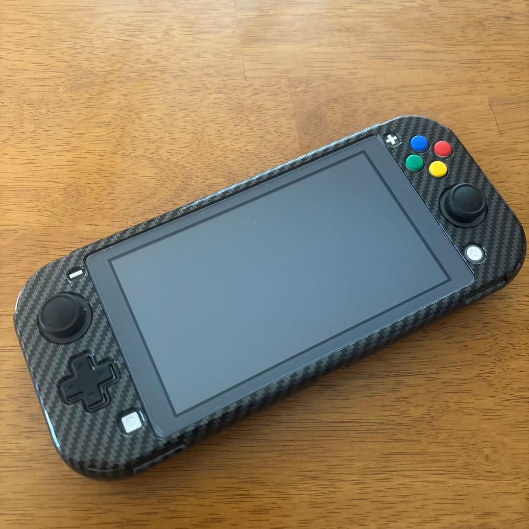 Nintendo Switch Lite カーボン調