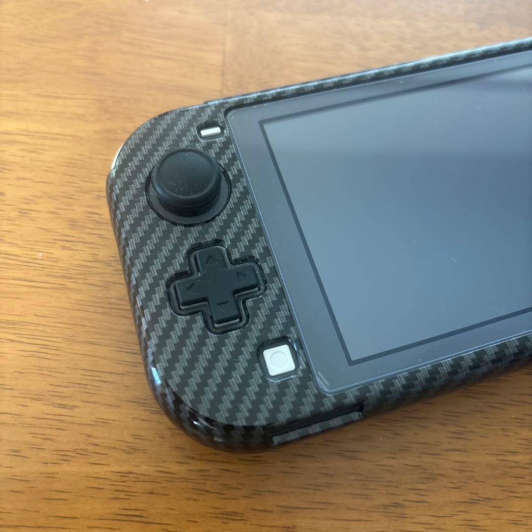 Nintendo Switch Lite カーボン調