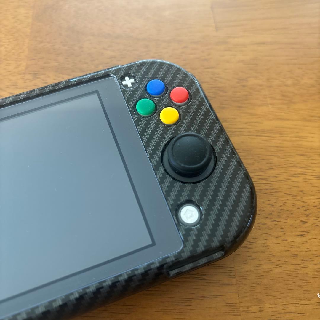 Nintendo Switch Lite カーボン調