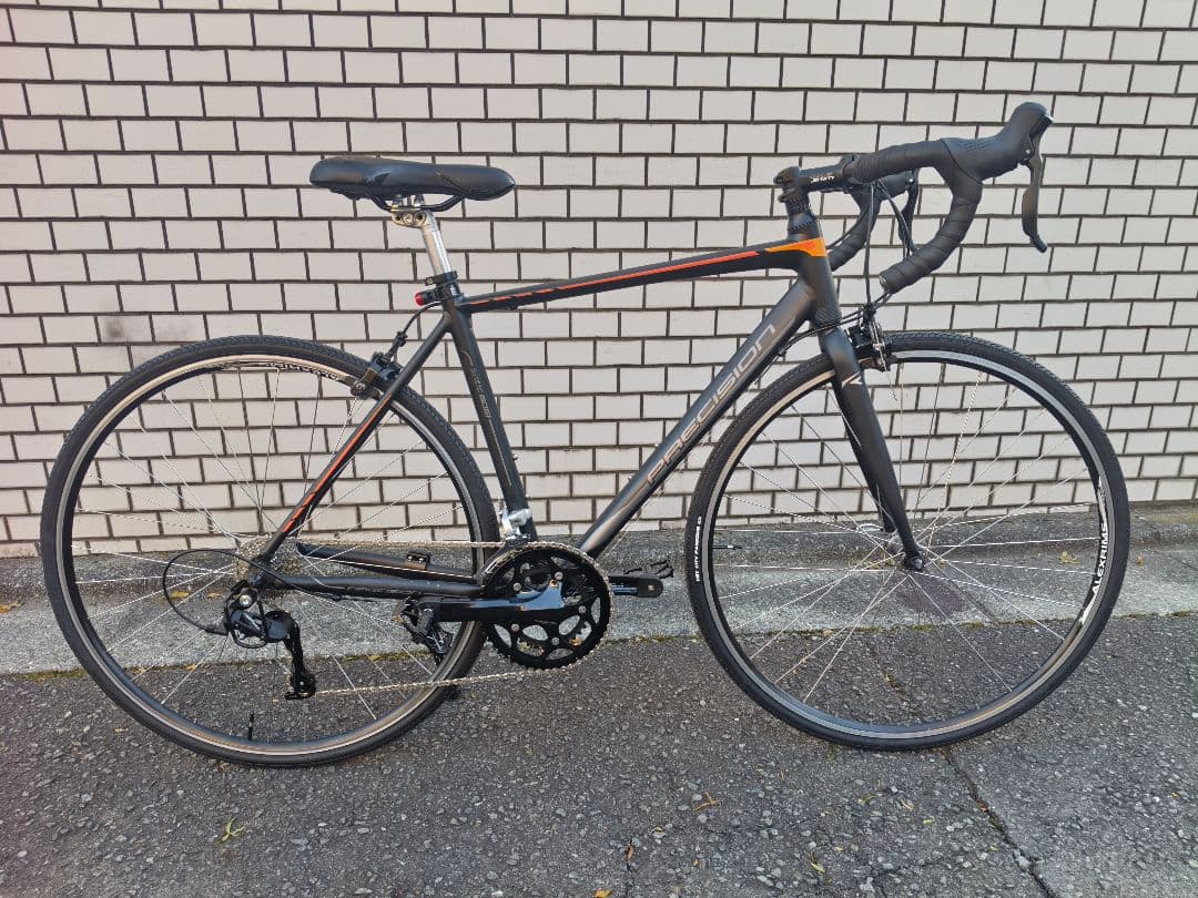 ロードバイク あさひ プレシジョン Precision R ブラック 2×9速