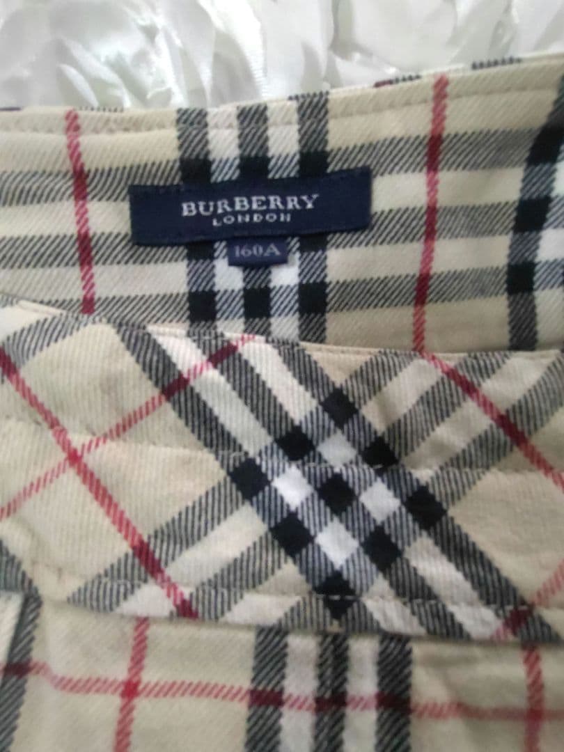 【希少】✨【美品】✨【160】バーバリー チェック　スカート