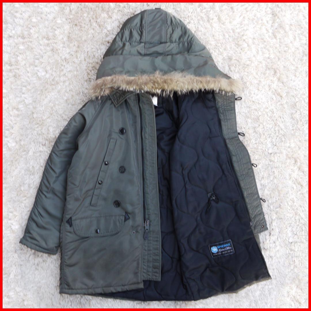 A*様 90s USA製 スピワック N-3B 38 コヨーテファー SPIEW