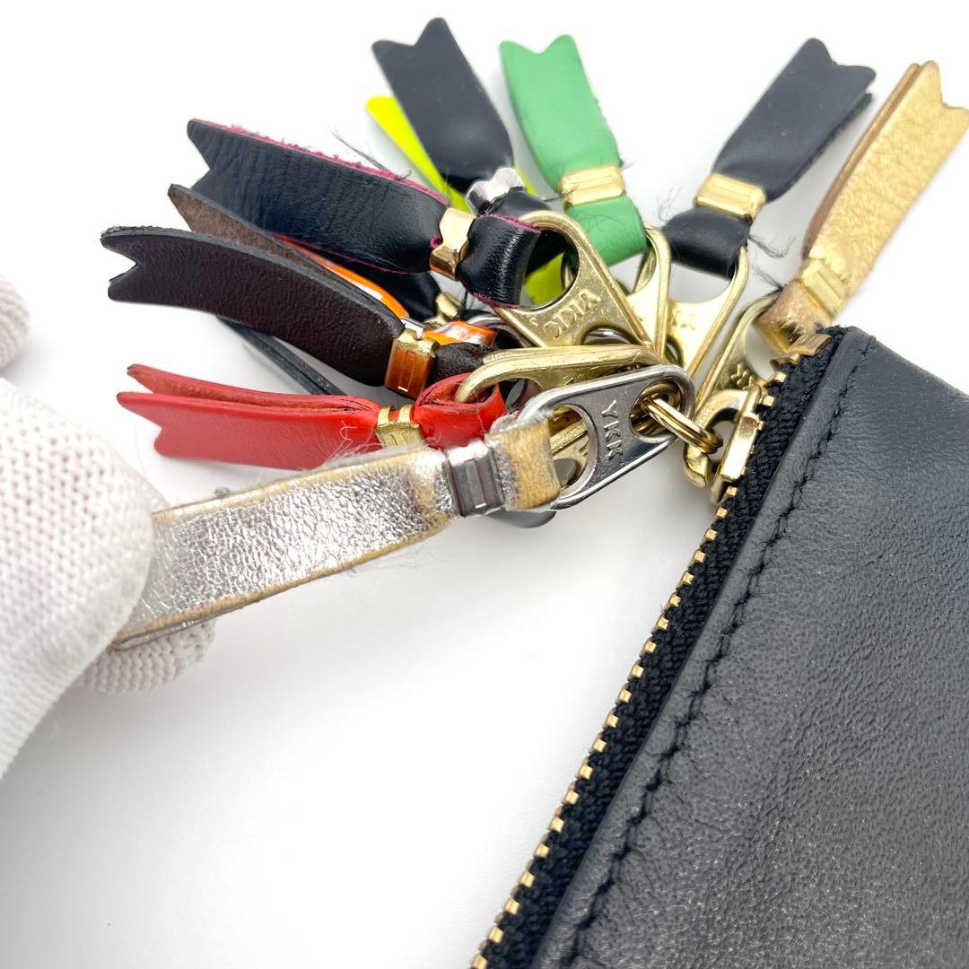 コムデギャルソン　ミニ財布　レザー　ブラック　 管理番号【b155】