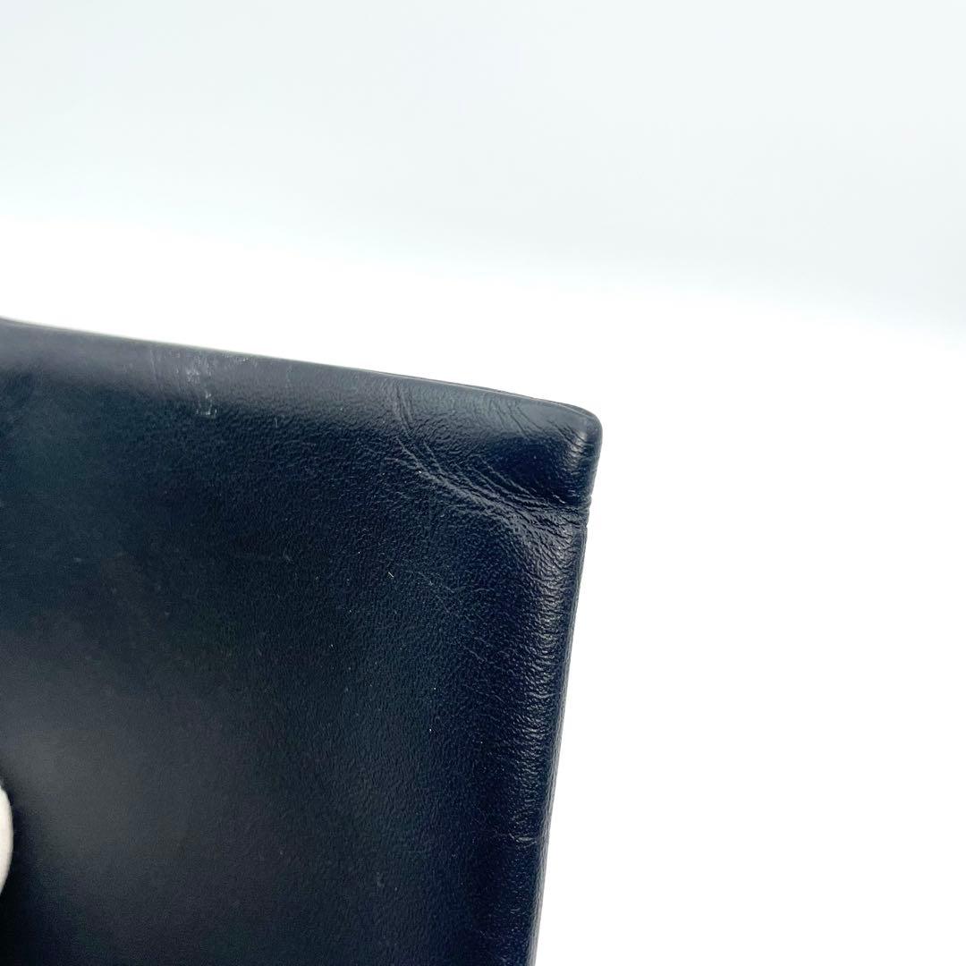 コムデギャルソン　ミニ財布　レザー　ブラック　 管理番号【b155】