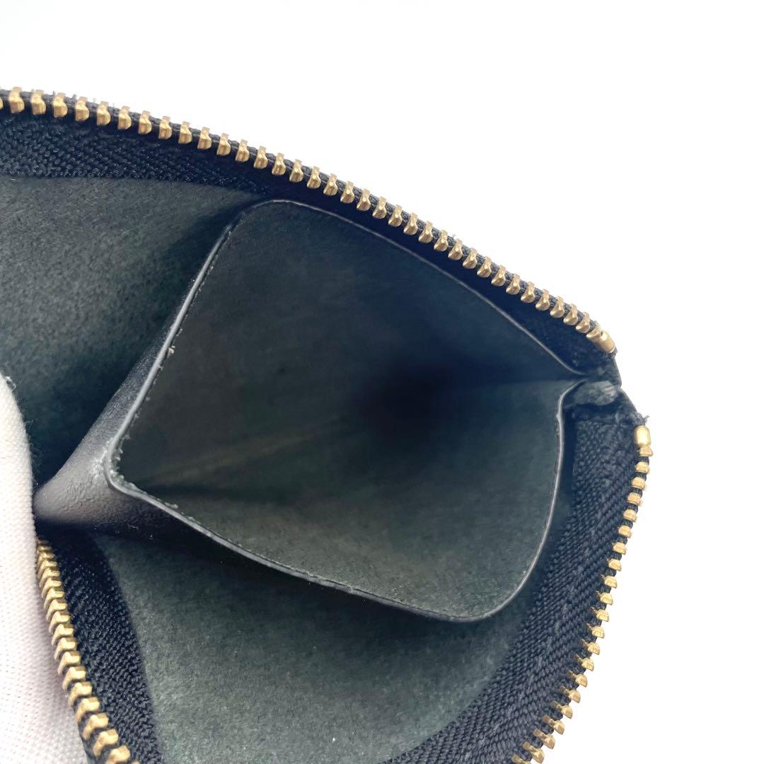 コムデギャルソン　ミニ財布　レザー　ブラック　 管理番号【b155】