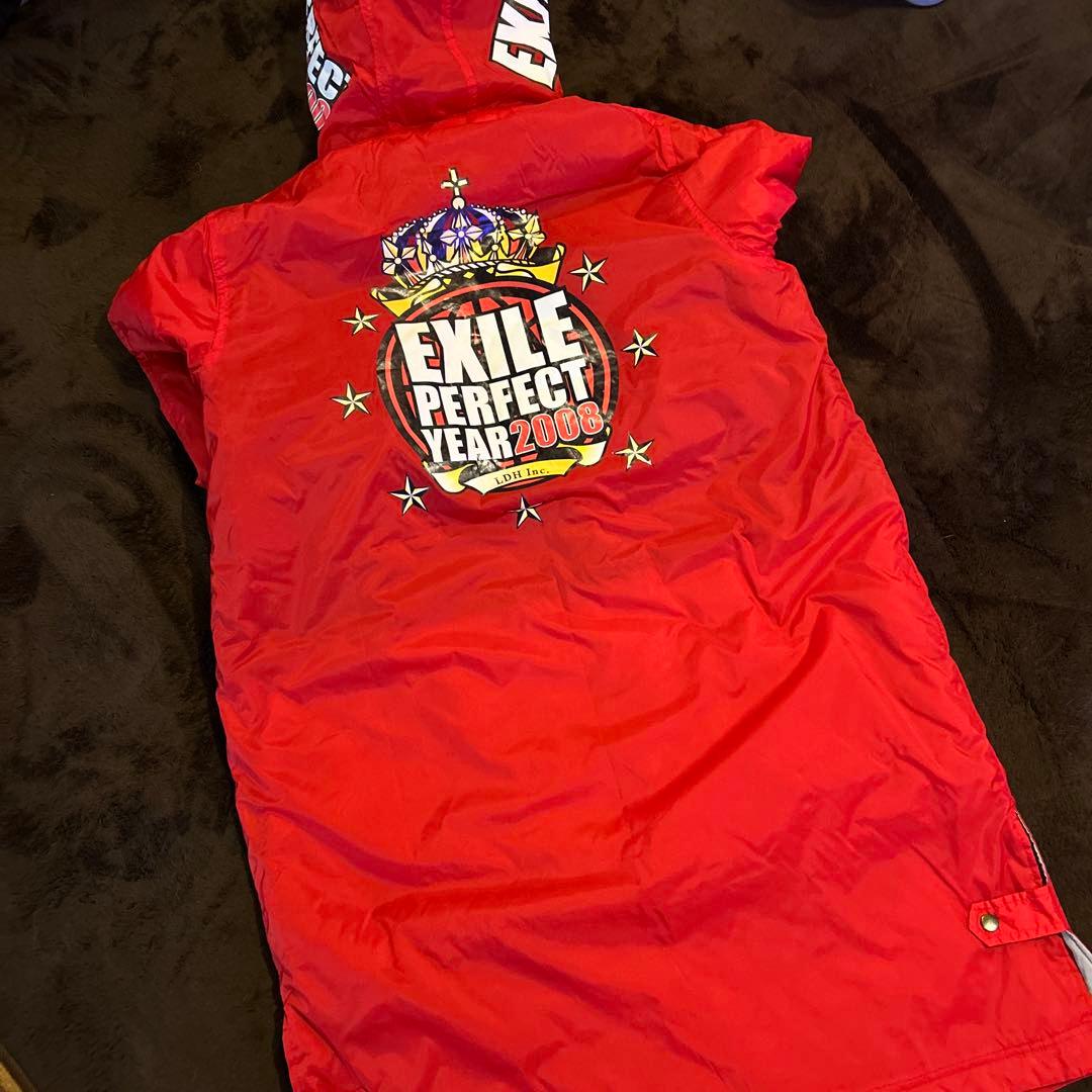 EXILE PERFECT YEAR 2008 ベンチコート 赤
