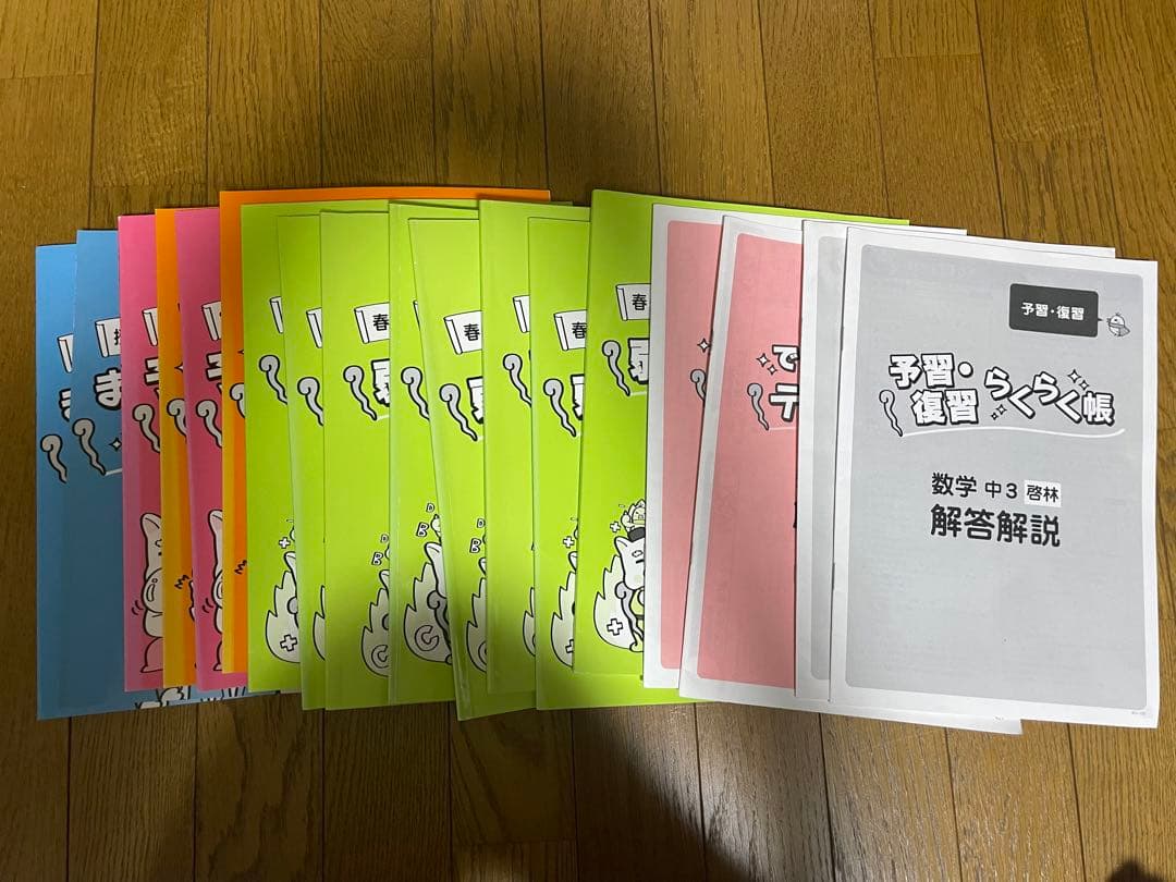 弱点・予習・要点  ノート 書き込み（有）