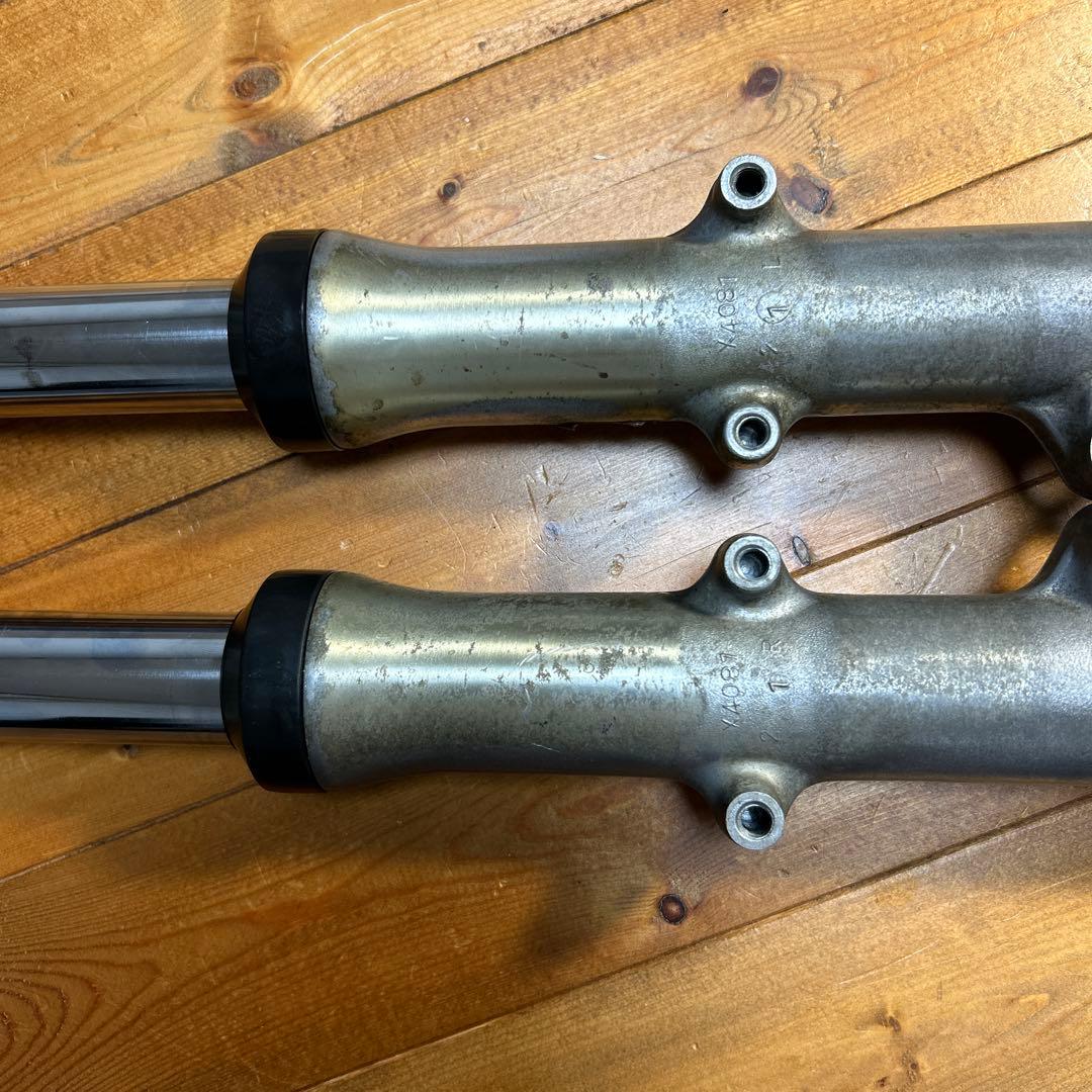 GS750G フロントフォーク