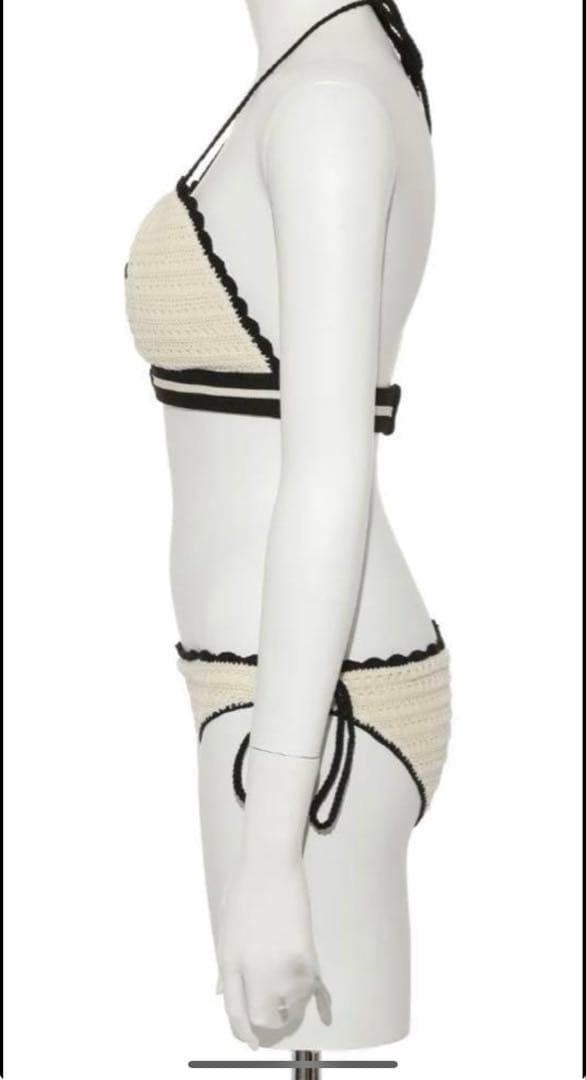 【最安値】SNIDEL スカラップエッジ ビキニ