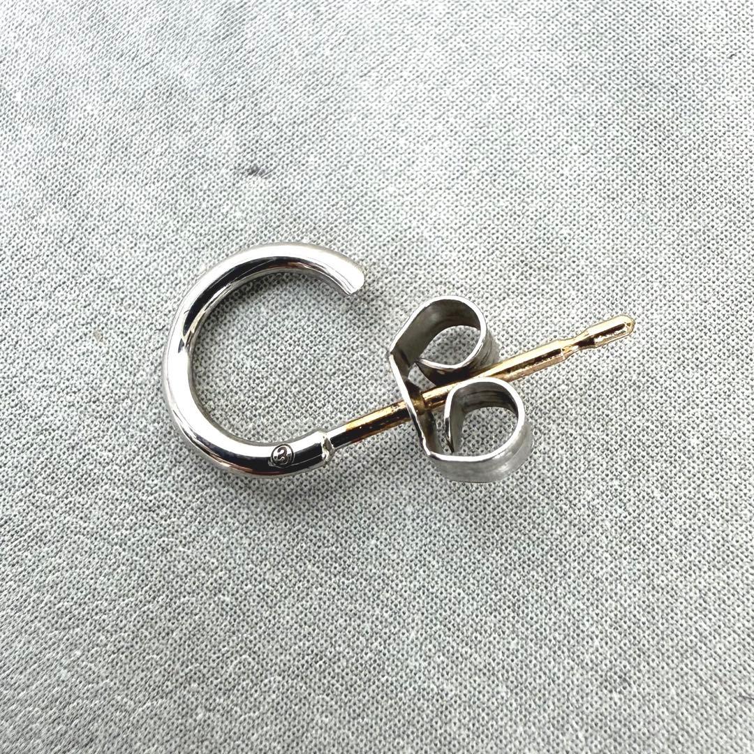 CAREERING PLACEBO ピアス 片耳 シルバー×ポスト18k