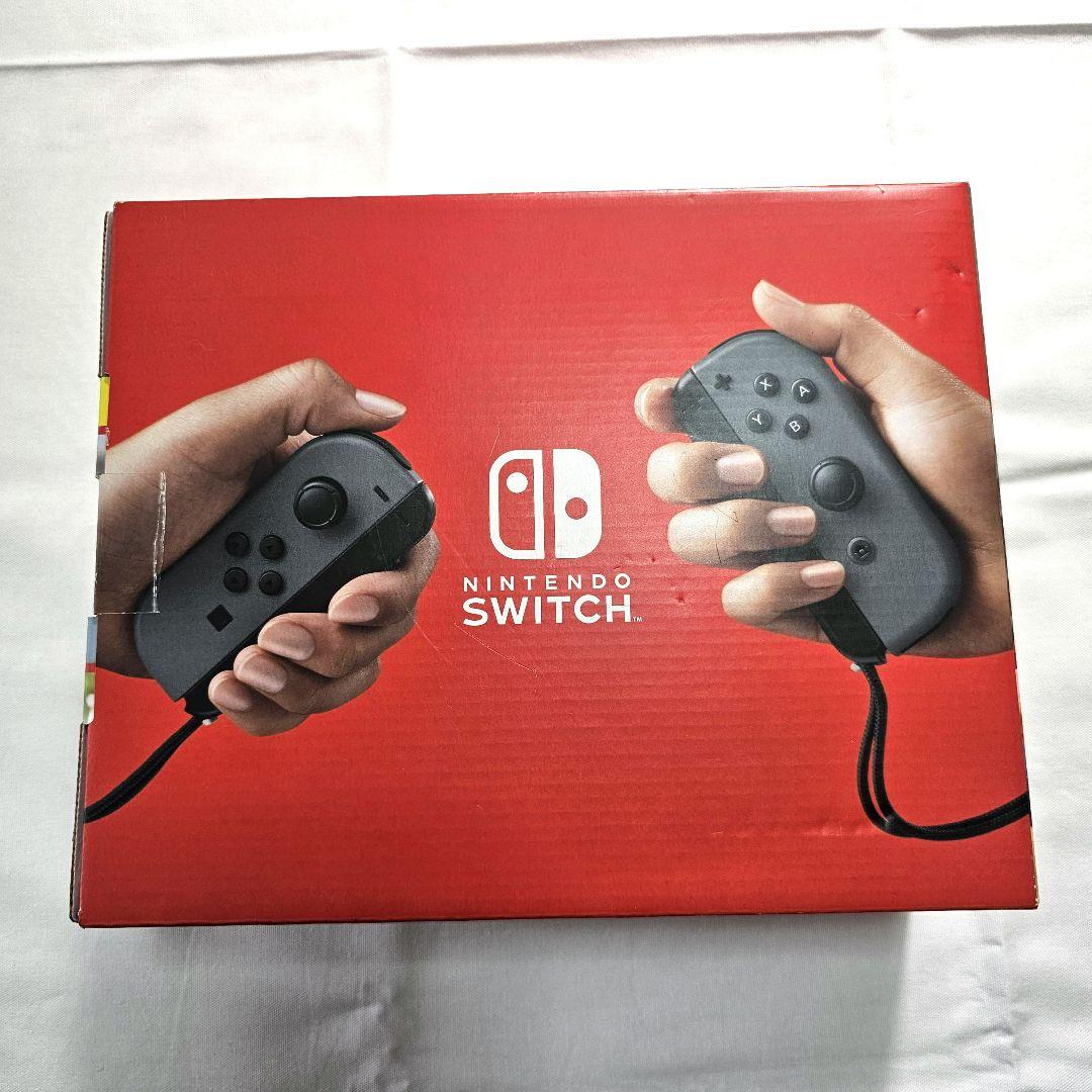 【未使用品】Nintendo Switch グレー 本体 Joy-Con付き