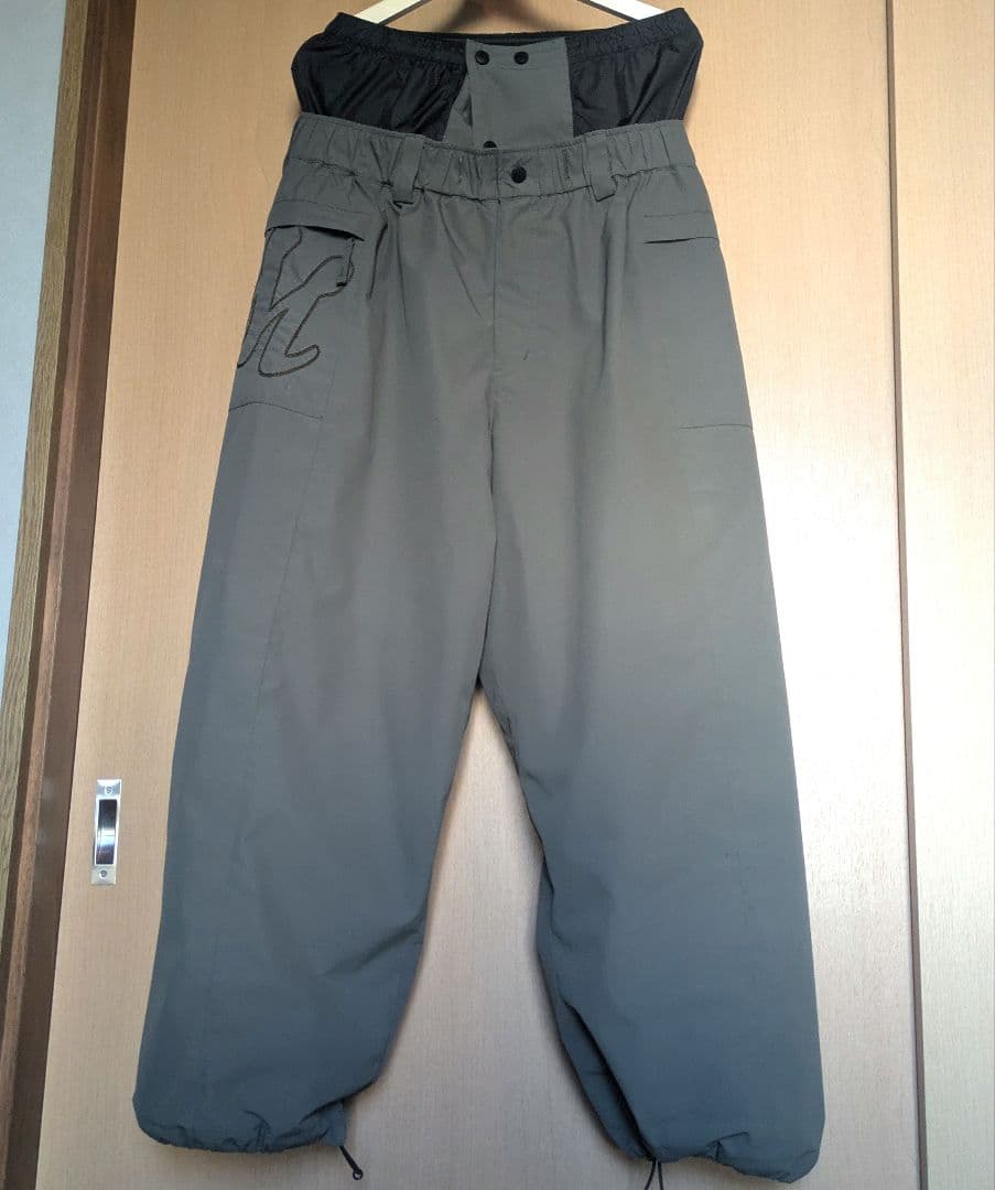 MAHF マーフ ウェア セットアップ カーキ 上下XL スノーボード