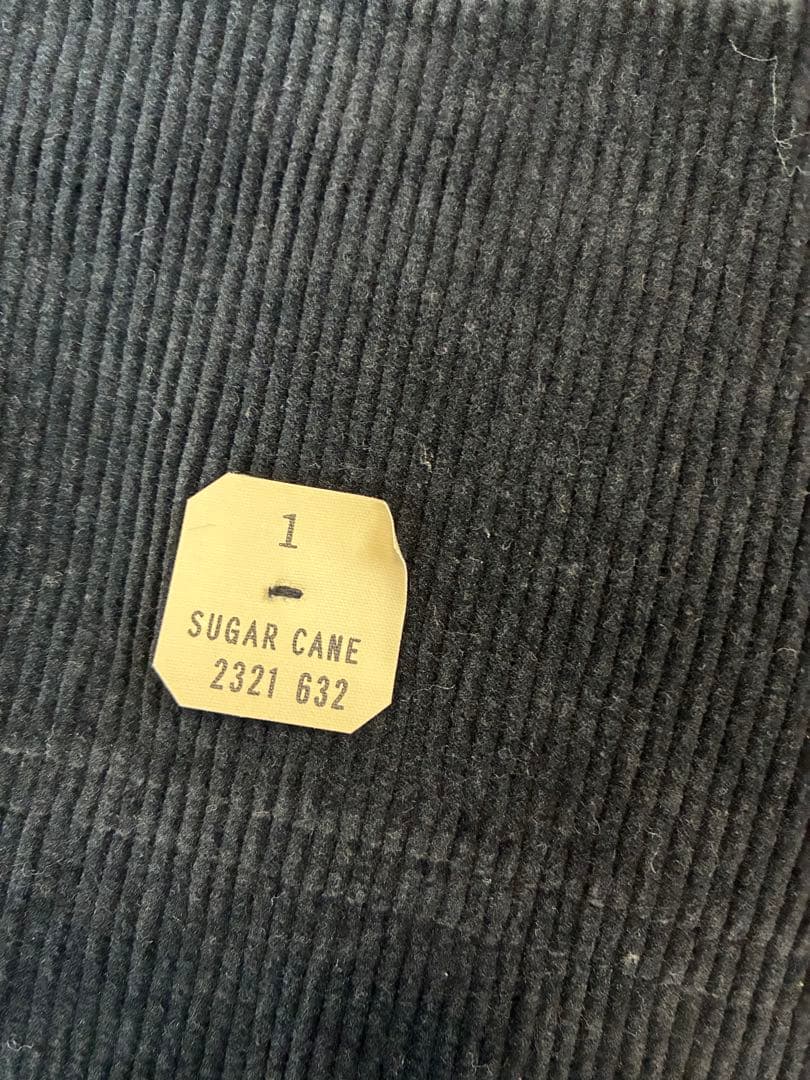 SUGAR CANE シュガーケーン　コーデュロイカバーオール黒40