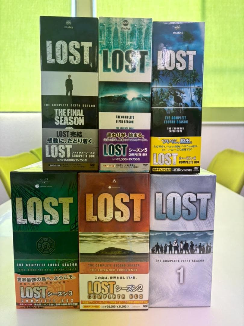 LOST DVDボックスセット1-6シーズン