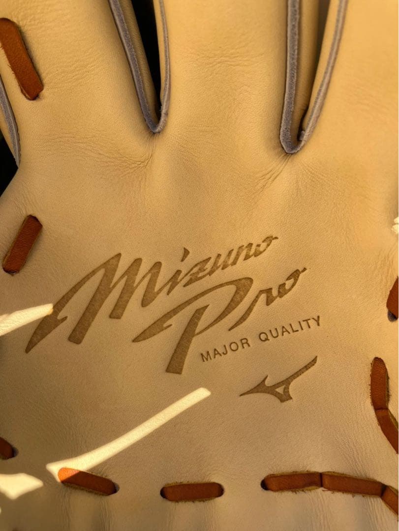 おれんじうさぎ 新品未使用　ミズノプロ　硬式　USキップレザー　内野