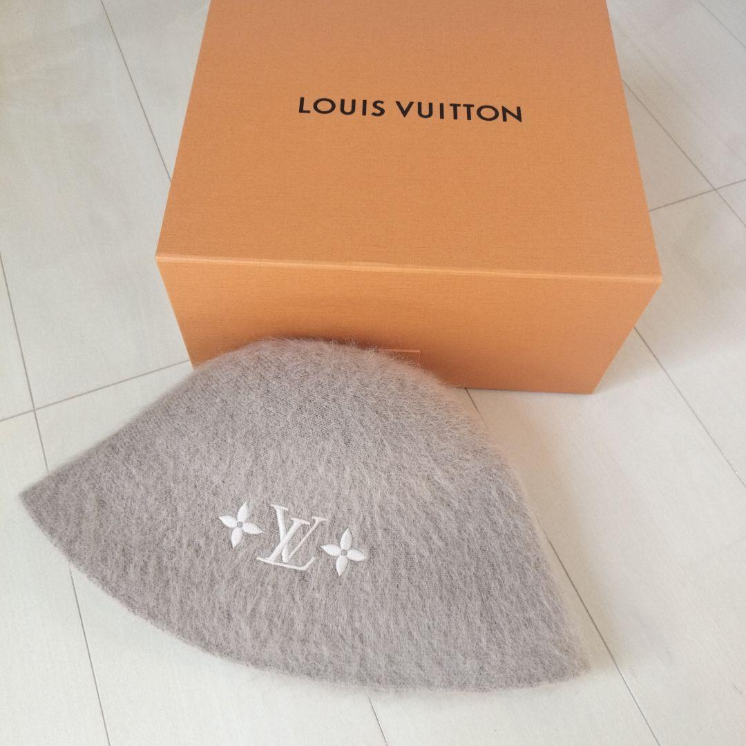 【新品】LOUIS VUITTON LV フラッフィー ハット S フラフィー