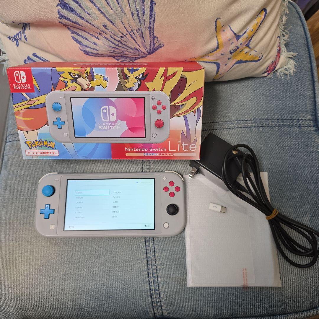 任天堂　Switch スイッチ Lite ザシアン・ザマゼンタ　ジャンク