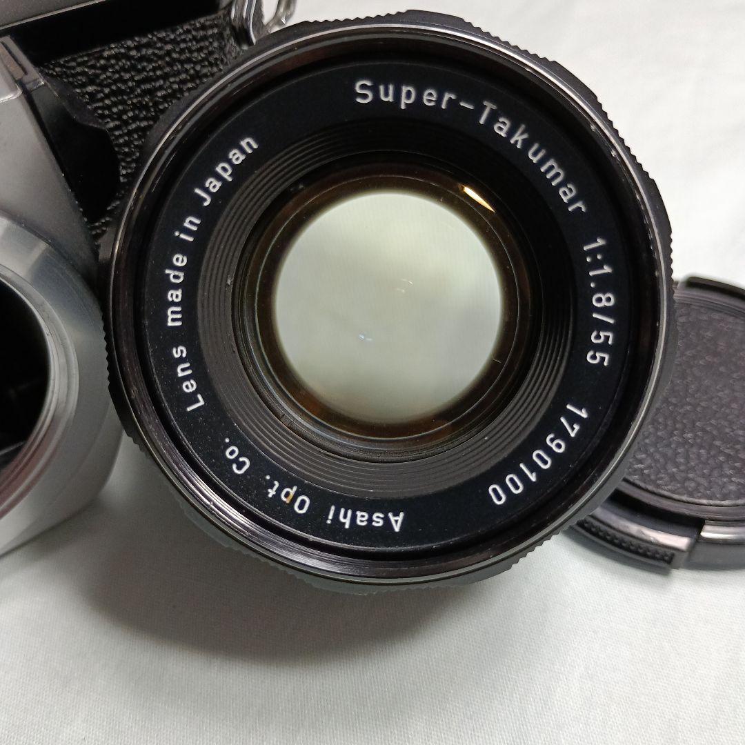 整備済 PENTAX SP +スーパータクマー 55mm f1.8 完動美品