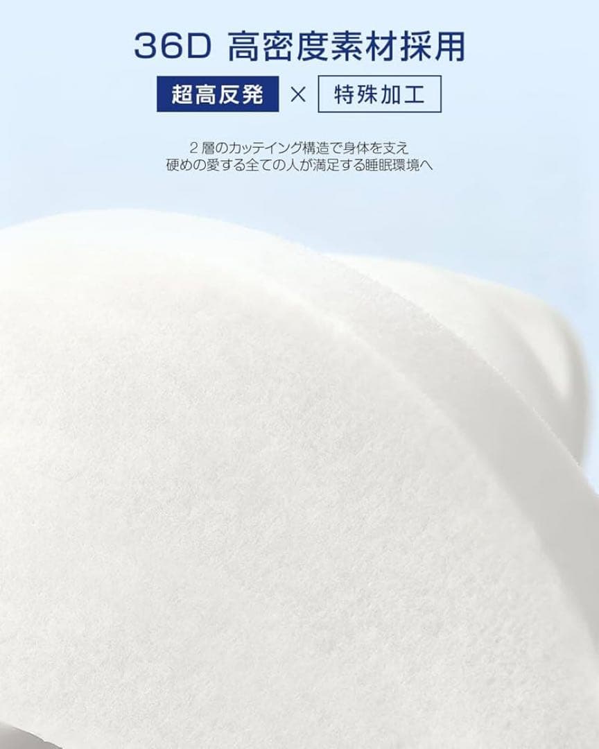 折りたたみ マットレス セミダブル 厚さ10cm 高反発 敷き布団 ブラック