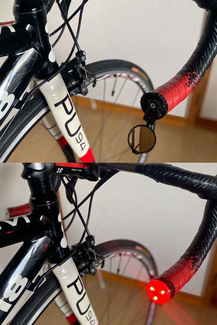 ARGON18 ロードバイクフレーム ブラック/レッド サイズ XS アルテグラ