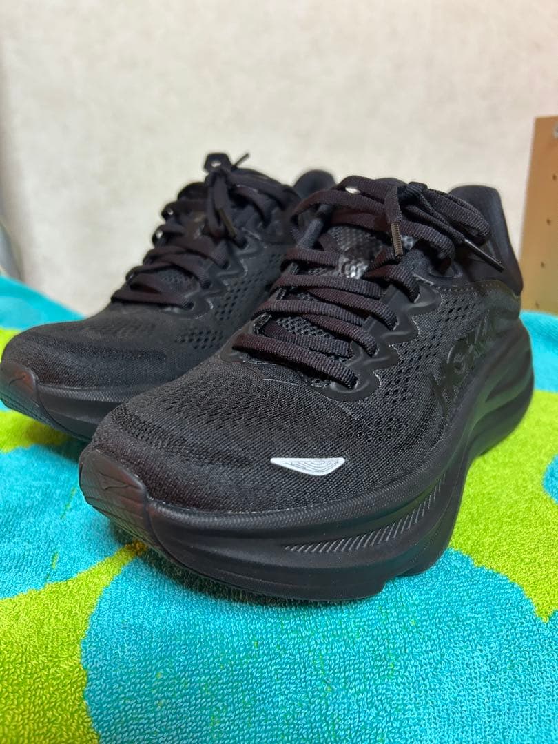 HOKA ホカ　BONDI9 ボンダイ9 ブラック　24.0センチ