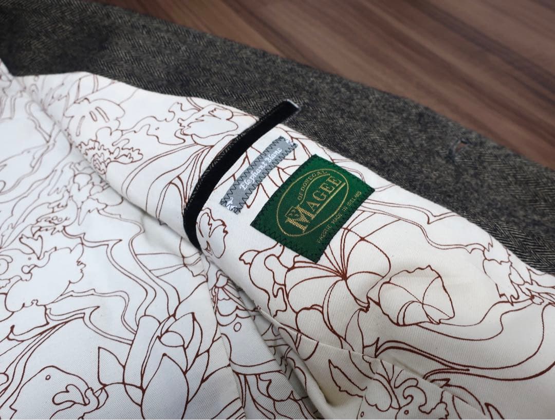 美品 HRM ハリスツイード スーツ