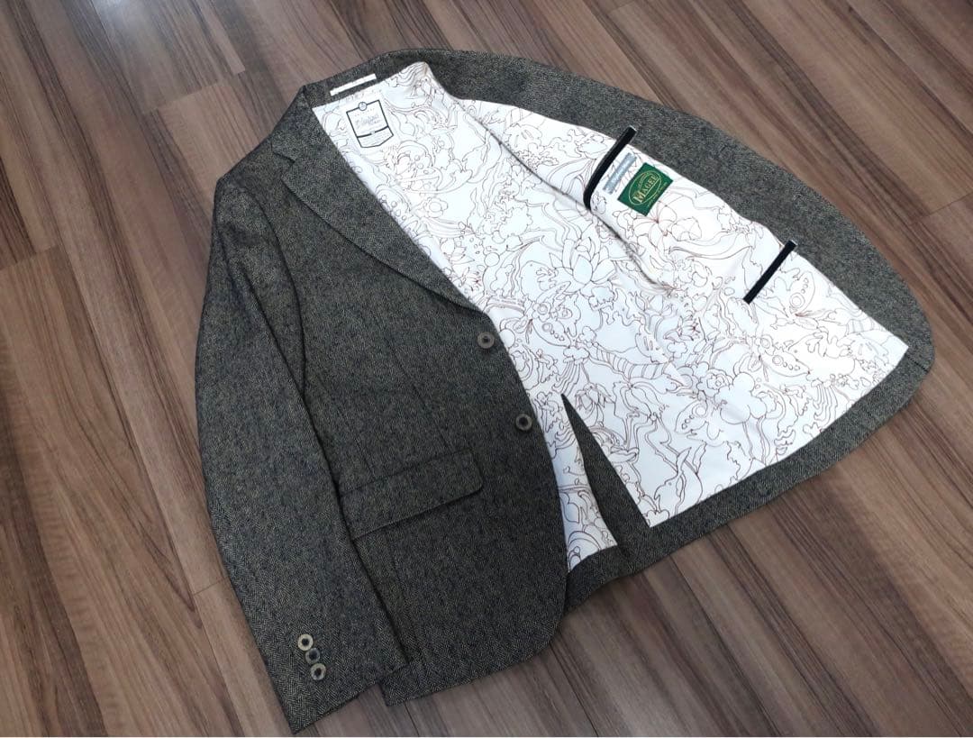 美品 HRM ハリスツイード スーツ