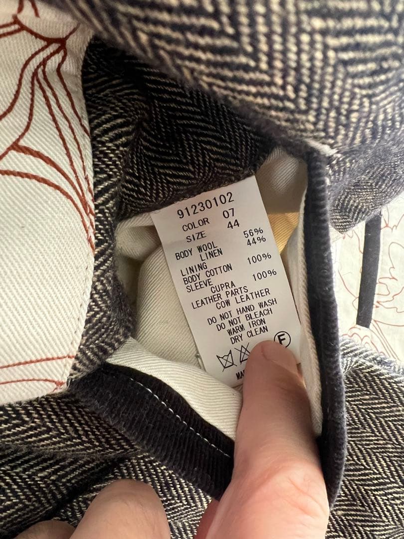 美品 HRM ハリスツイード スーツ