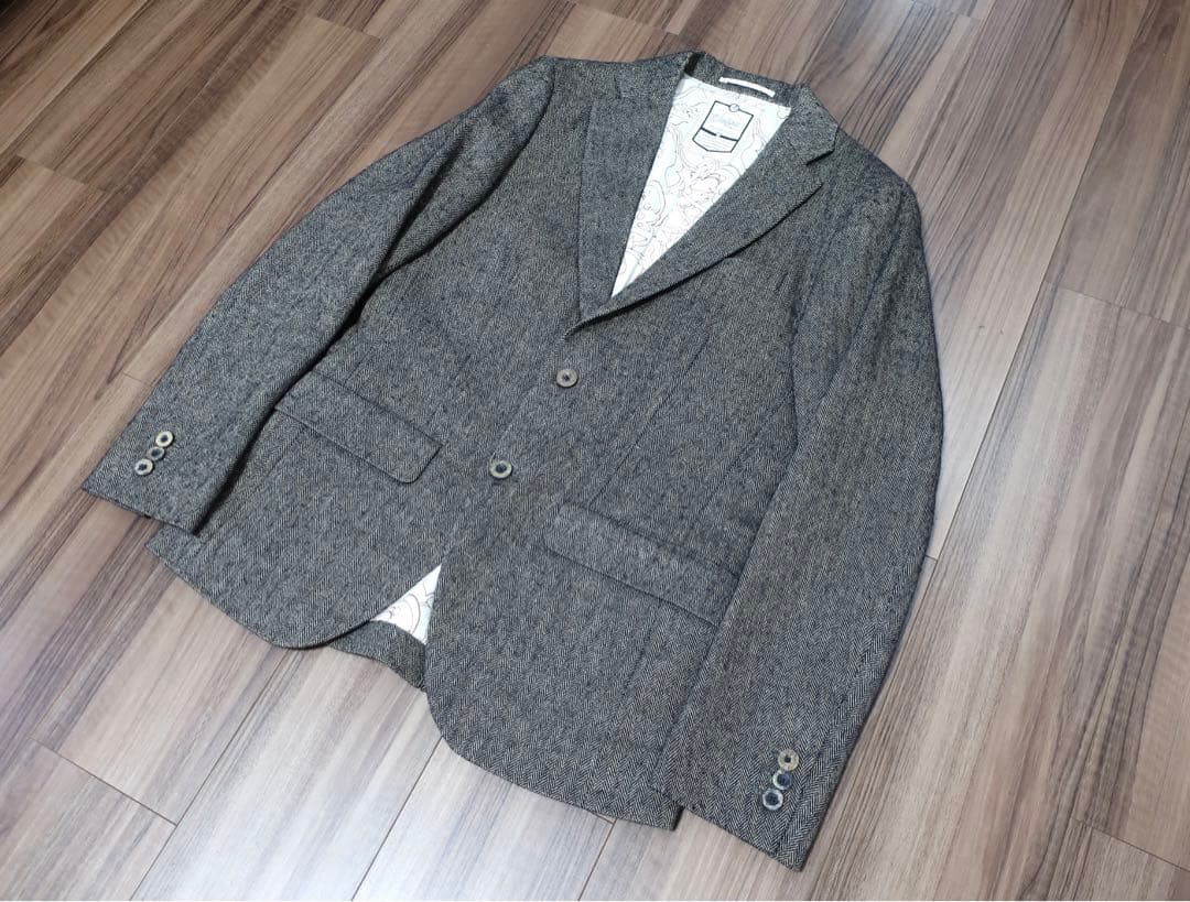 美品 HRM ハリスツイード スーツ