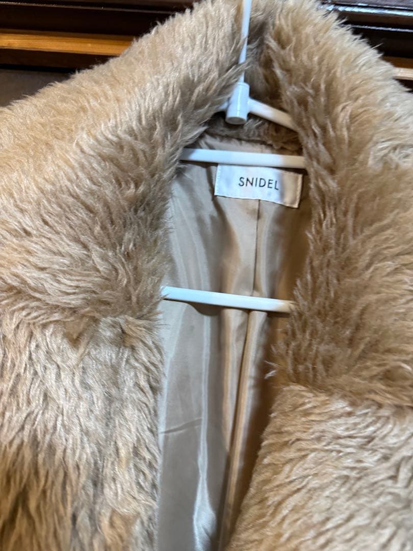 snidel ロングコート ベージュ