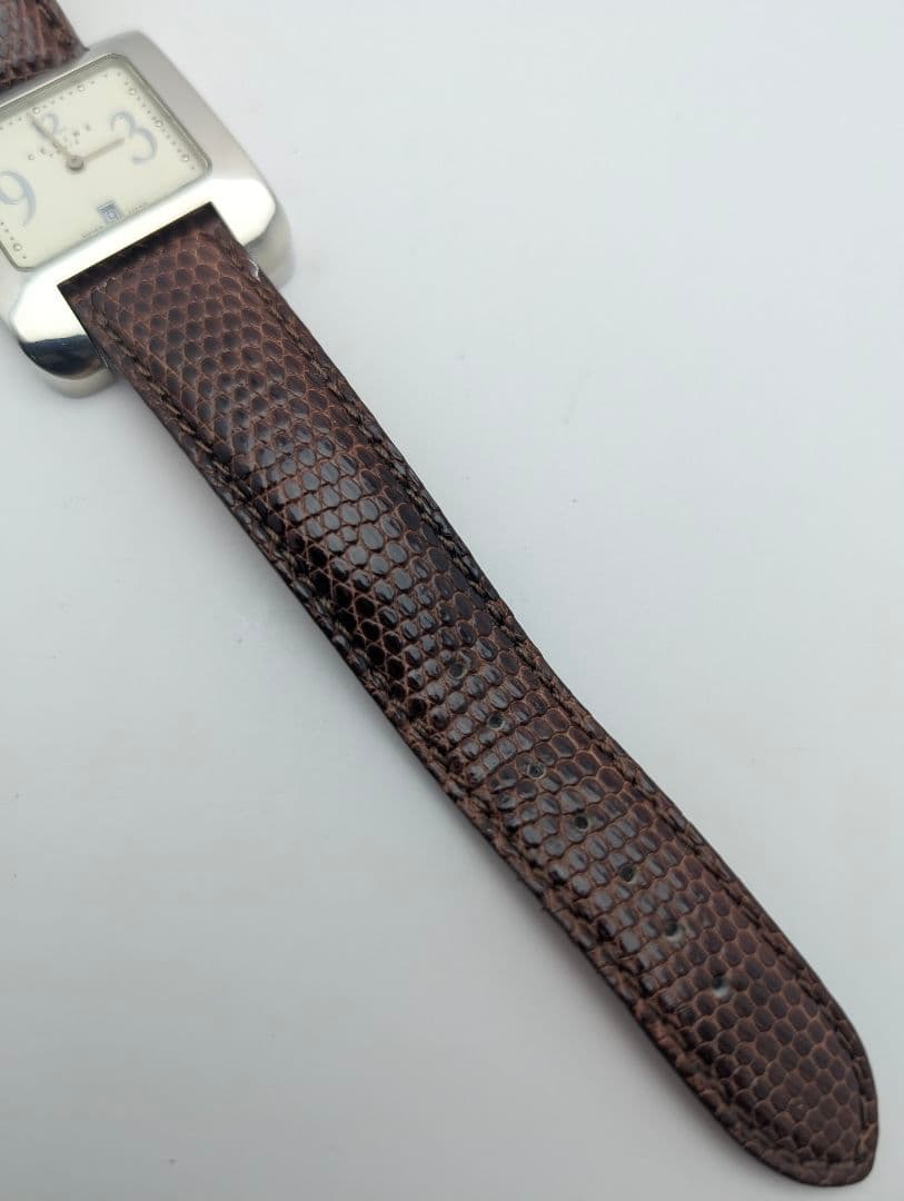 CELINE セリーヌ キャレカフ レディース腕時計 スクエア 稼働品