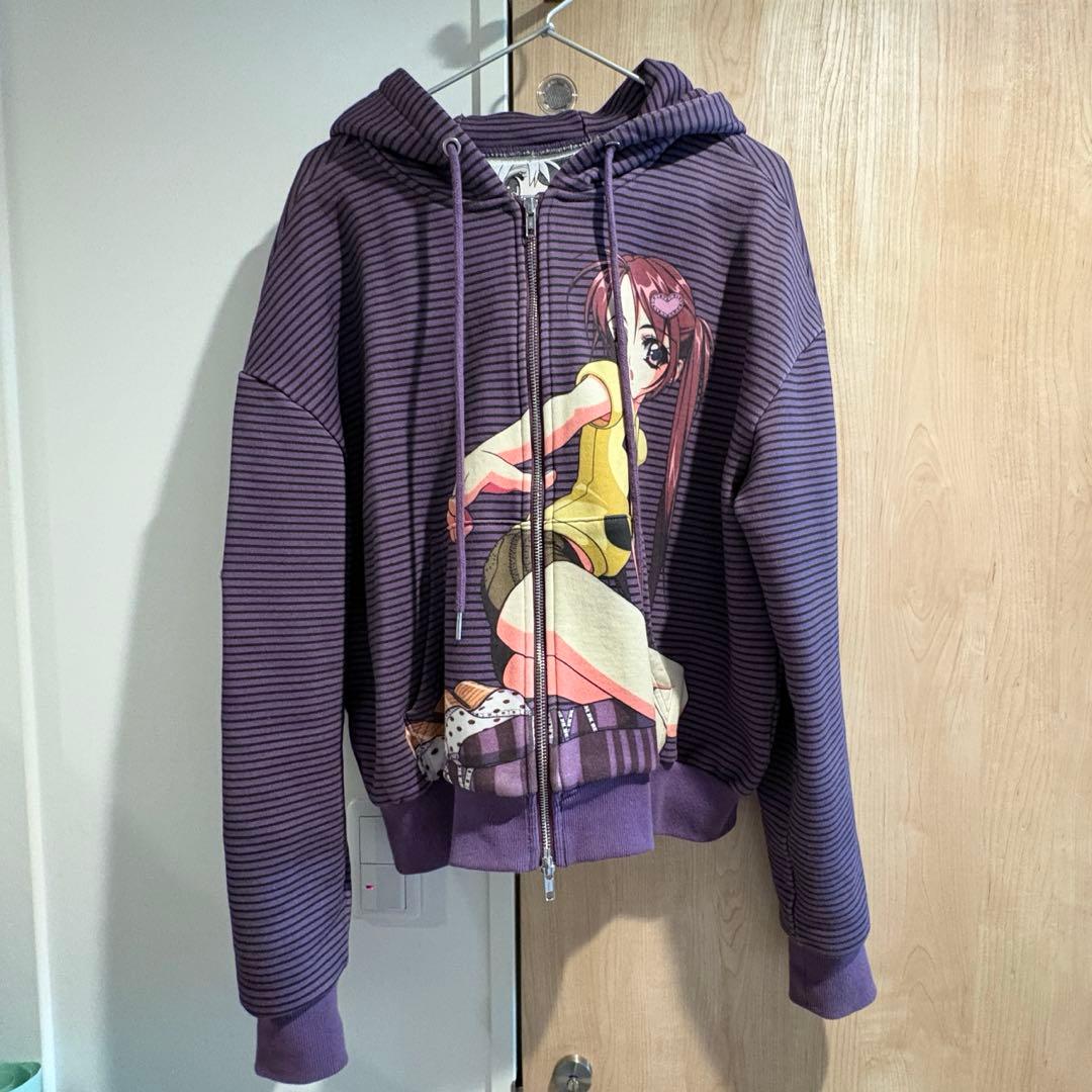 Yumin Haボーダーパーカー