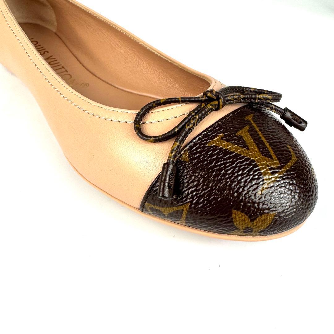 【ちー】ルイヴィトン　ポピ・ライン　パンプス　モノグラム　37 1/2