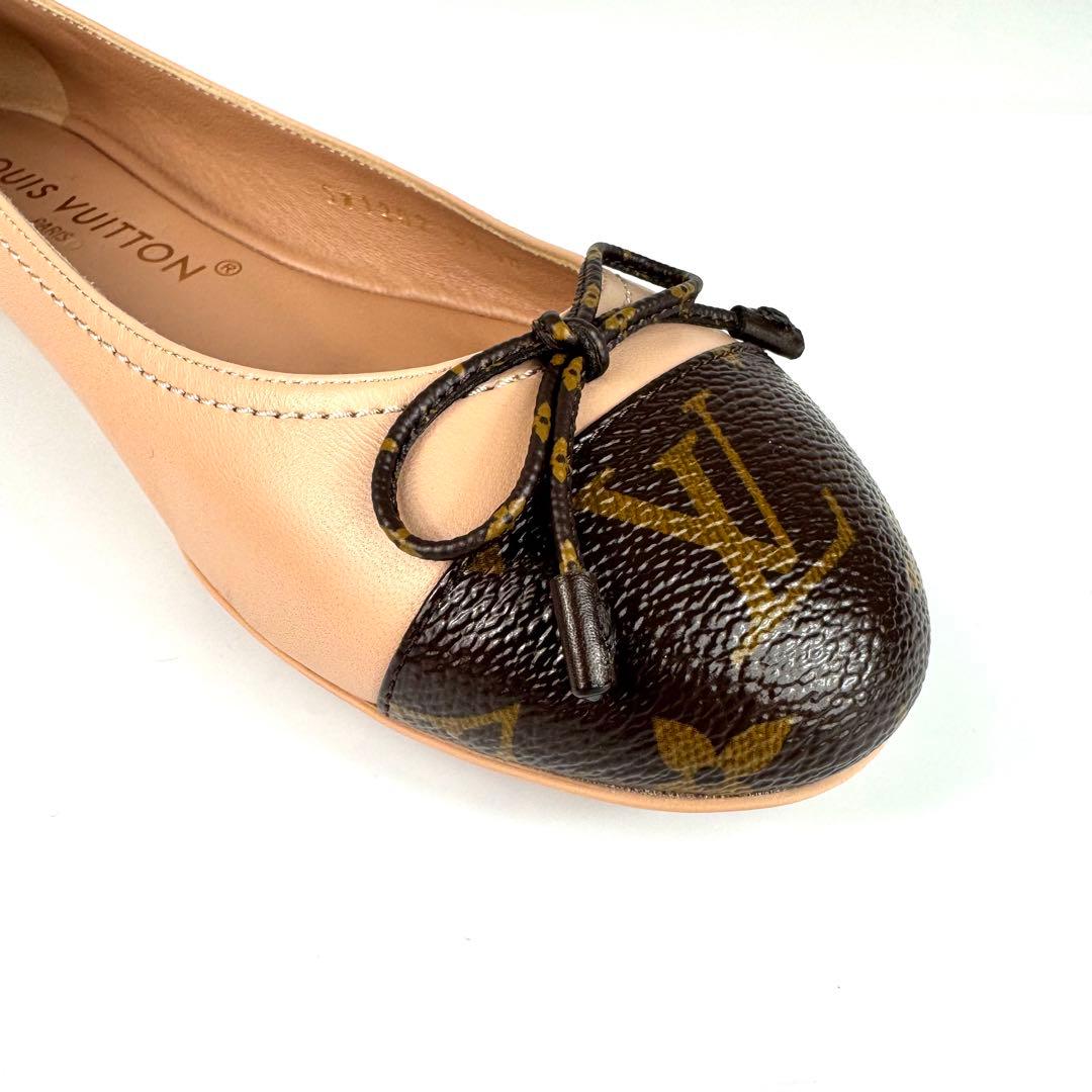 【ちー】ルイヴィトン　ポピ・ライン　パンプス　モノグラム　37 1/2