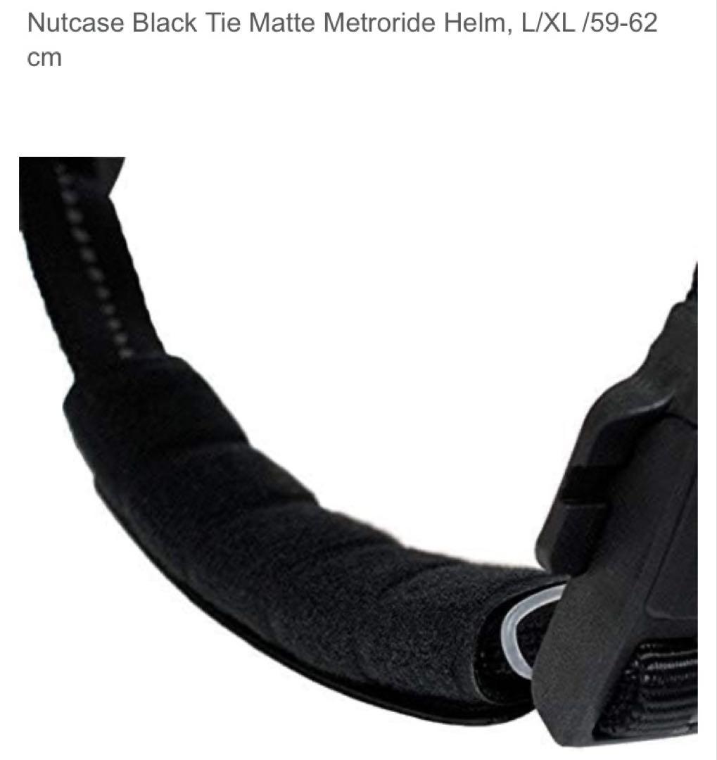 nutcase L ヘルメット　Nutcase 黒　マット　59-62