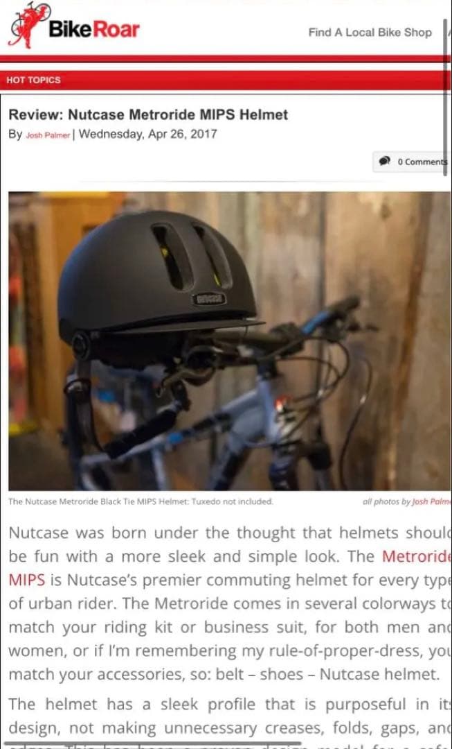 nutcase L ヘルメット　Nutcase 黒　マット　59-62