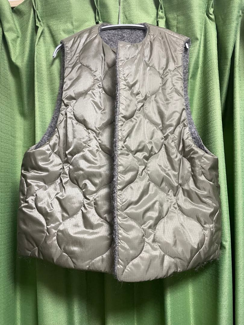 hyke ハイク　アストラカンベスト　ボアベスト　キルティングベスト