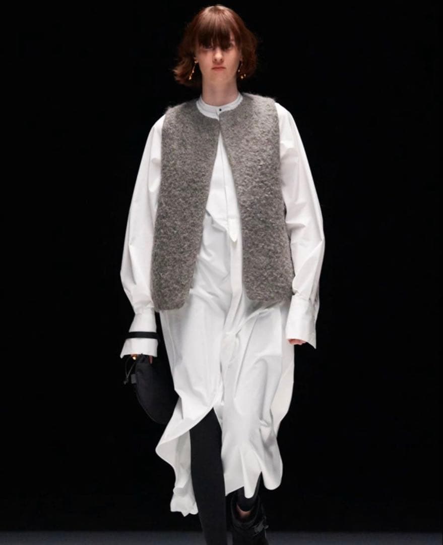 hyke ハイク　アストラカンベスト　ボアベスト　キルティングベスト